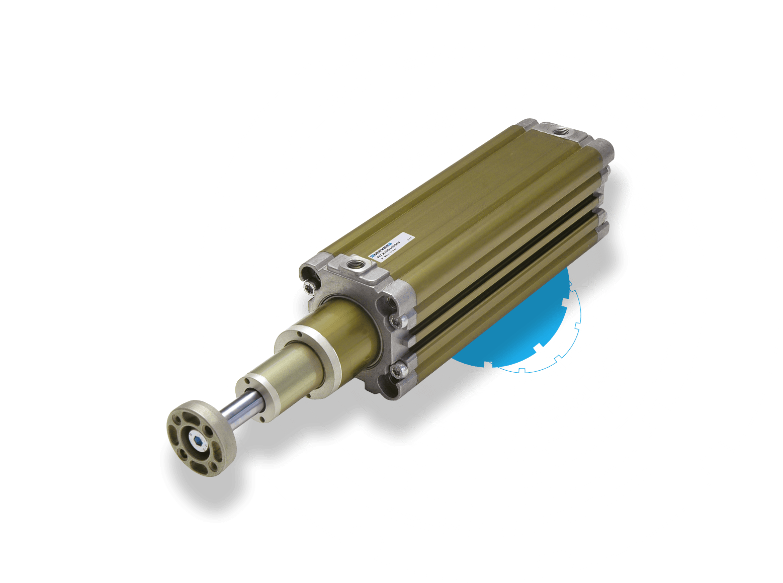 Pneumatische Teleskopzylinder zum platzsparenden Einbau ohne Leistungseinbußen