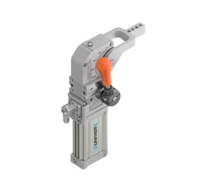 Pneumatischer Spanner | Pneumatikspanner | Kraftspanner mit Handhebel UCBM40 UNICLAMP, Ø 40 mm
