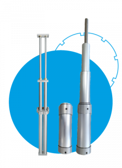 Sonderausführungen im Bereich der pneumatischen Teleskopzylinder