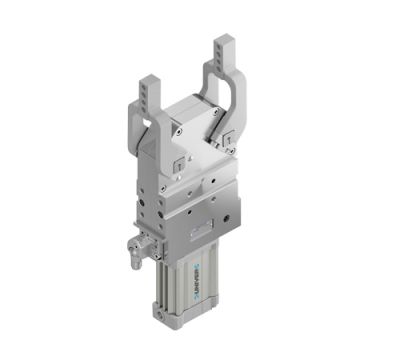 Pneumatischer Spanner | Pneumatikspanner | Doppelarmspanner | Kraftspanner UCDP40 UNICLAMP, Ø 40 mm